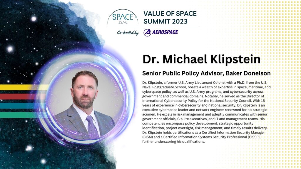 VOSS2023 Speaker Highlights - Dr. Michael Klipstein